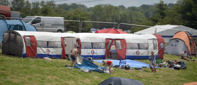 Glastonbury Festival 2015 - Preparations