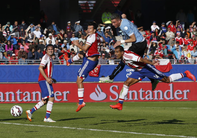 Chile Soccer Copa America Uruguay Paraguay