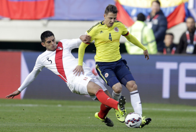 Chile Soccer Copa America Colombia Peru