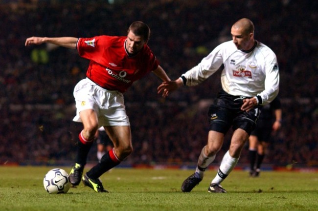 Soccer - FA Barclaycard Premiership - Manchester United v Derby County