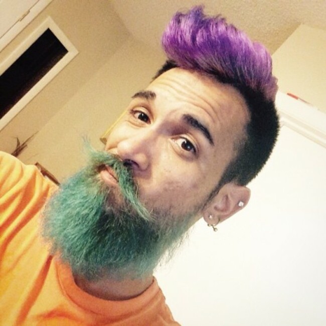 #mermanhair #merman #selfie #instagram froze my ability to follow anyone #sorry #brokemyinternet ? #lol #sincerely #beardyweirdy #thebeardedhomo #thatpurpleheadedboy #hatersgonnahate #mylife #myhair #myhappiness