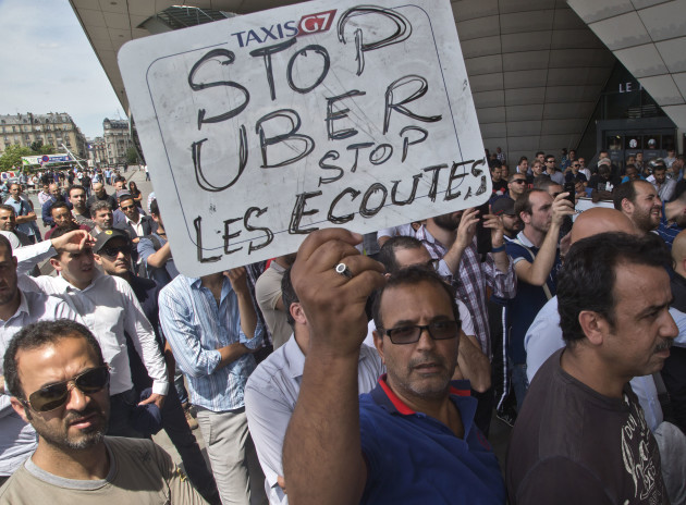 France Taxi Strike