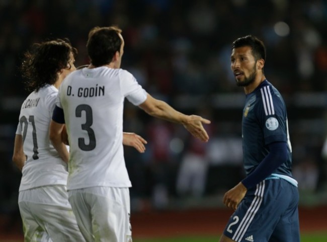 Chile Soccer Copa America Argentina Uruguay