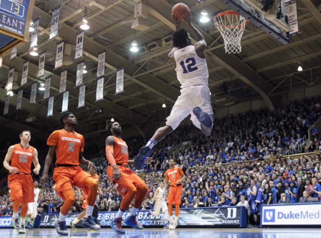 Syracuse Duke Basketball