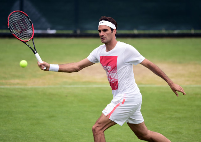 Tennis - 2015 Wimbledon Championships - Preview Day Two - The All England Lawn Tennis and Croquet Club