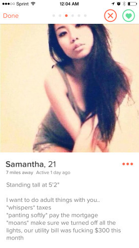 This Girl s Tinder Profile Redefines The Meaning Of adult Content 