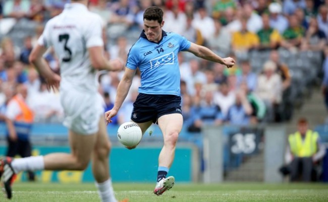 Diarmuid Conolly scores his side's third goal of the game