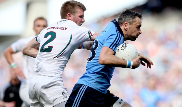 Kildare's Ciaran Fitzpatrick and Dublin's Alan Brogan