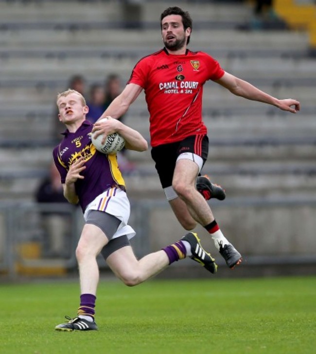 Simon Donohue with Kevin McKernan