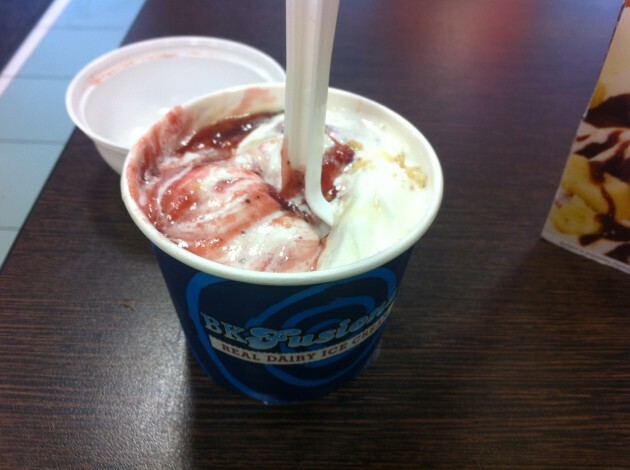 what fast food place has the best ice cream