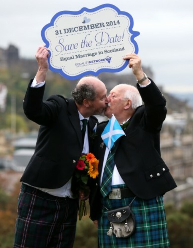 Scotland to host same-sex weddings