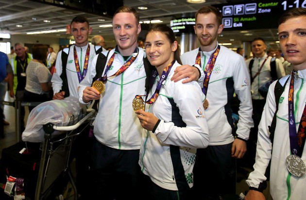 Michael O'Reilly and Katie Taylor