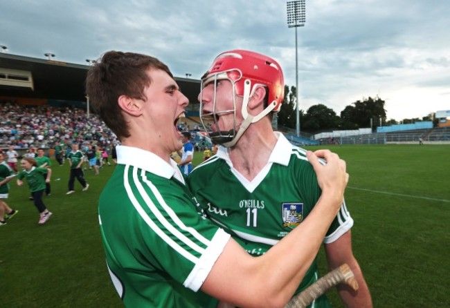 Brian Ryan and Barry Nash celebrate