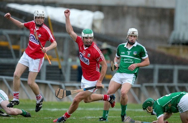 Shane Kingston celebrates scoring a goal