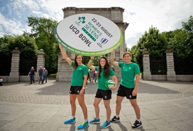 Louise Galvin, Lucy Mulhall and Jenny Murphy