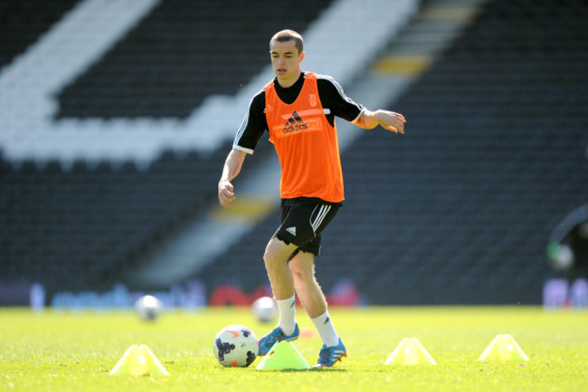 Soccer - Barclays Premier League - Fulham Open Training Session - Craven Cottage