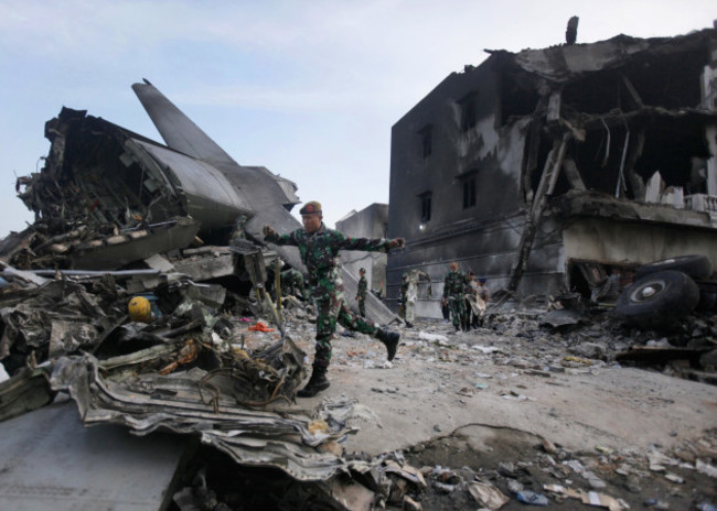 Indonesia Military Plane Crash