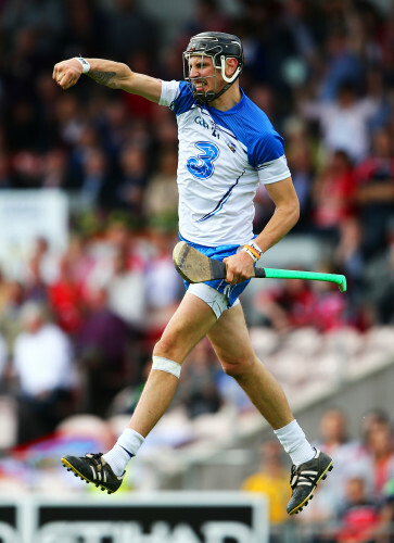 Maurice Shanahan celebrates scoring a goal