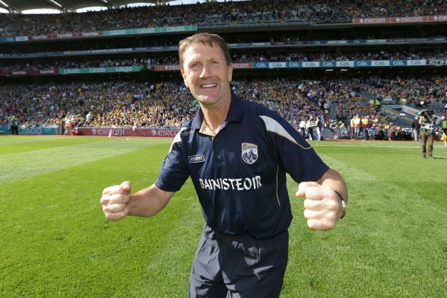 Kerry manager Jack O'Connor celebrates