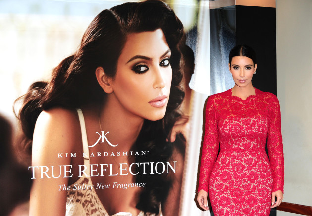 Kim Kardashian fragrance launch