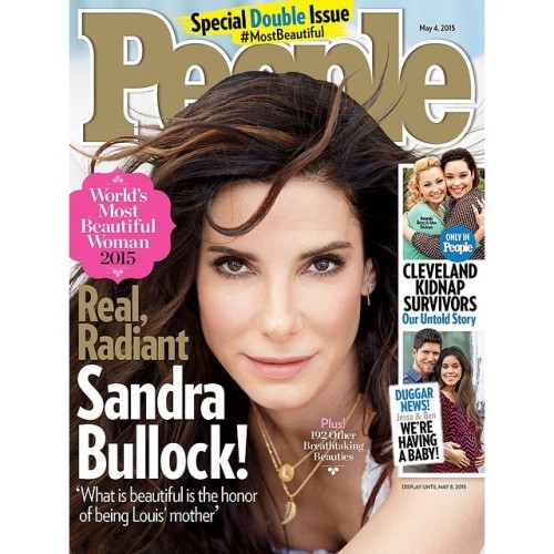 Sandra Bullock is PEOPLE's #MostBeautiful Woman! Read our interview with the star at PEOPLE.com/MostBeautiful and pick up this week's issue on stands Friday!