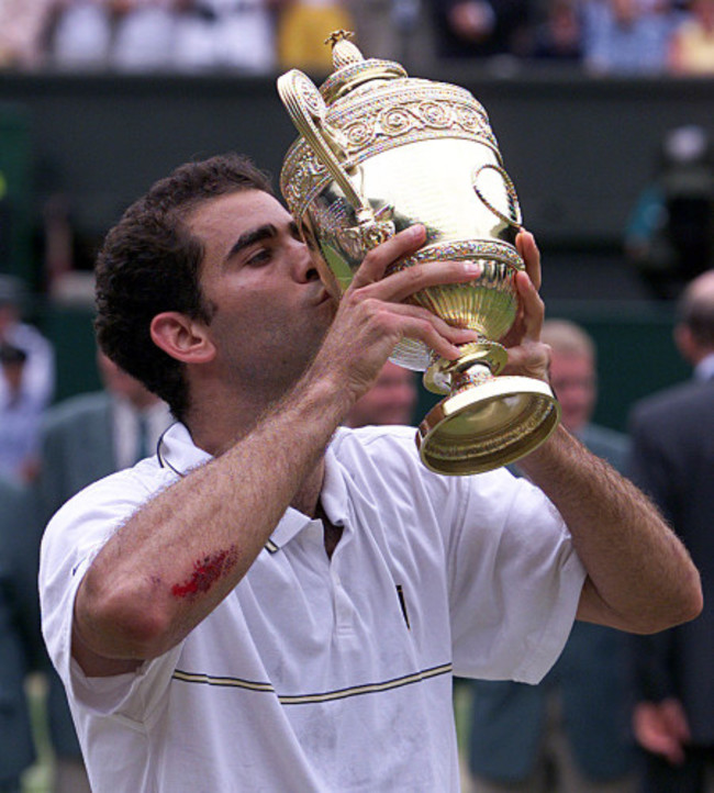 Sampras/Wimbledon Trophy