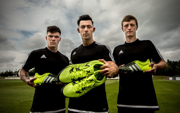 Brandon Miele, Richie Towell and Chris Forrester