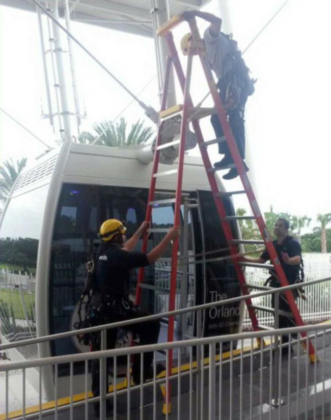 Ferris Wheel Stuck