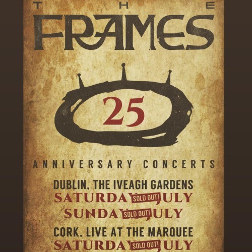 Graham Hopkins on Instagram: The Frames gigs start tomorrow at The Iveagh Gardens, Dublin. The 25th anniversary bedlam begins! We're as ready as we can be!! #TheFrames...
