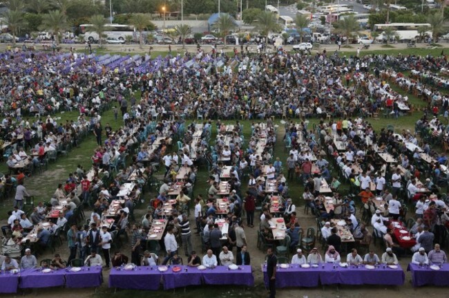 Mideast Palestinians Ramadan