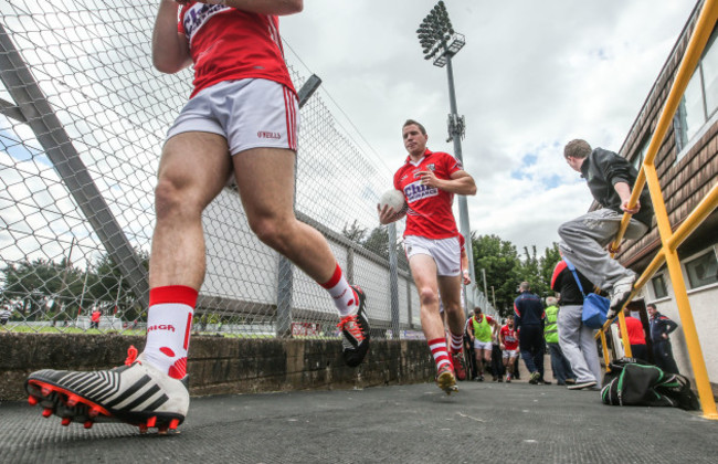 Colm OÕNeill takes to the field