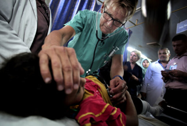 Mideast Gazas Emergency Room