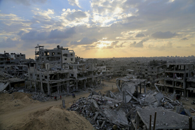 Mideast Palestinians Gaza Reconstruction