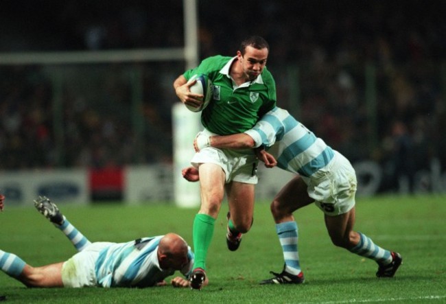 Conor O'Shea and Ignacio Corletto 20/10/1999