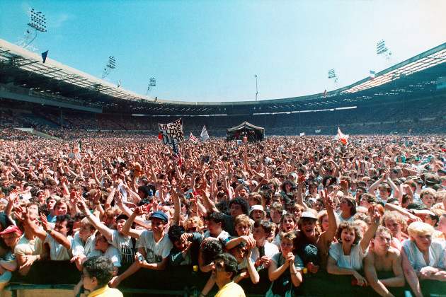 Remember Where You Were The Moments Well Never Forget From Live Aid