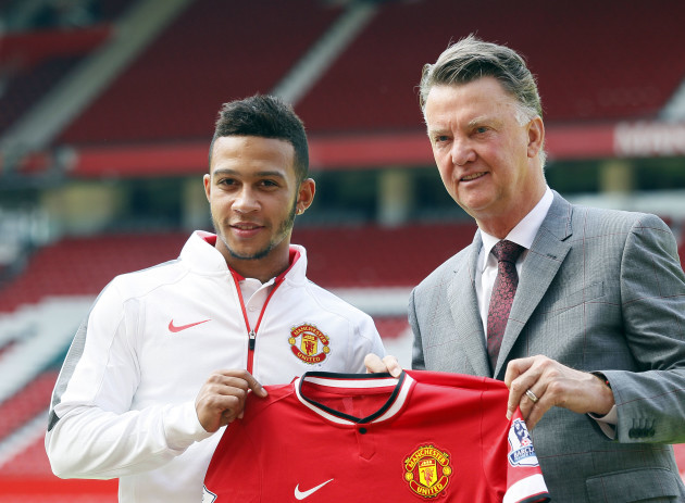 Soccer - Memphis Depay Press Conference - Old Trafford
