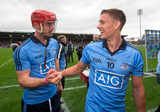 Ryan O’Dwyer and Cian Boland celebrate