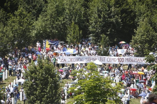 Bosnia Srebrenica Anniversary