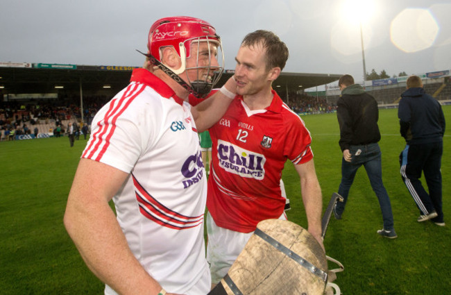 Anthony Nash  and Brian Lawton celebrate