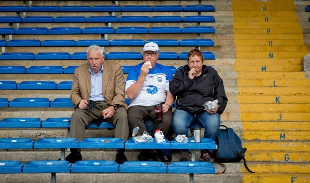 Waterford fans have an early lunch