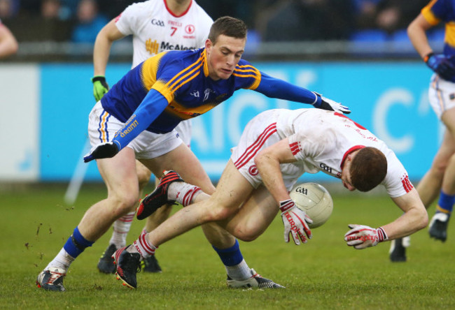 Ian Fahey tackles Cathal McShane