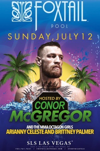 McGregor pool party