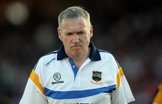 Eamonn O'Shea at the end of the game