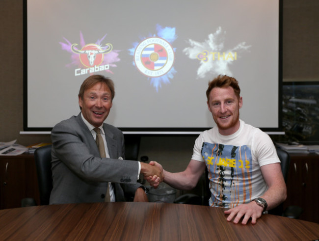 Soccer - Reading FC - Stephen Quinn Signing - Madejski Stadium