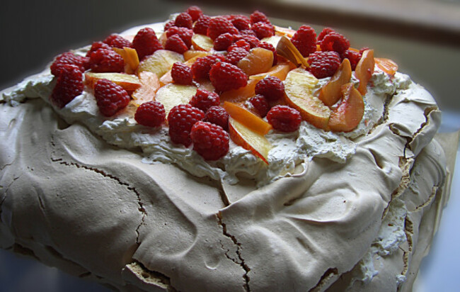 Pavlova - closeup