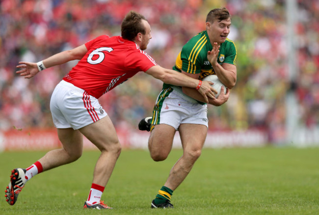 James O'Donoghue and Brian O'Driscoll