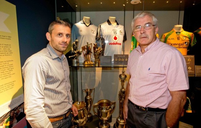 Alan Brogan and his father Bernard