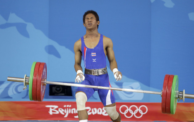 Beijing Olympics Weightlifting Mens 56kg