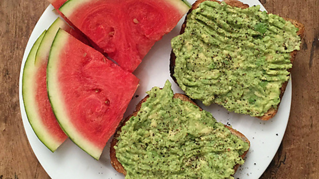 Avocado on toast is definitely my favourite breakfast!