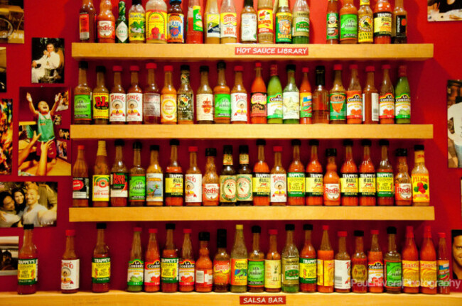 Chihuahua Mexican Grill-Hot sauce Library (2)